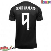 Camiseta Noruega Erling Haaland #9 Visitante Equipación Mundial 2026 manga corta